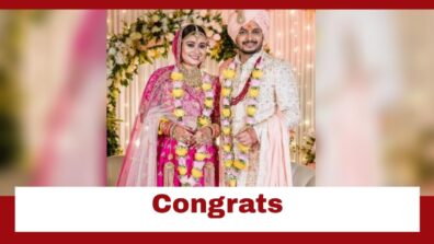 Congrats: Paritosh Tripathi weds Meenakshi Chand