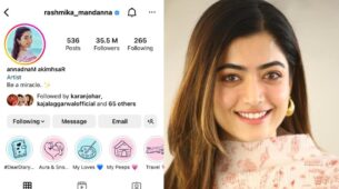 Rashmika Mandanna changes Instagram name, is her account hacked?