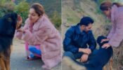 Rubina Dilaik and Abhinav Shukla are blessed with unconditional love from adorable dog in mountains, fans in awe