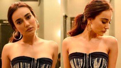 Surbhi Jyoti takes tie-dye fashion to next level, slips in unique corset mini