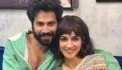 Varun Dhawan and Kriti Sanon reunite after Bhediya, see epic moment