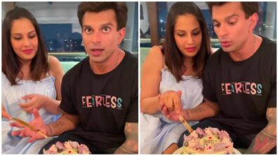 Bipasha Basu and Karan Singh Grover’s daughter Devi turns one month old, the couple celebrates, See the video