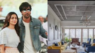 A Closer Look At Alia Bhatt And Ranbir Kapoor’s Beautiful Home With Raj Kapoor’s Photo And More