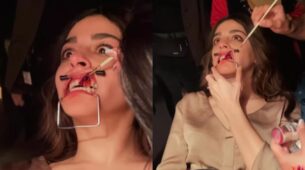 Alaya F shares scary BTS from Freddy, watch