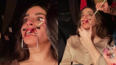 Alaya F shares scary BTS from Freddy, watch