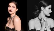 Alexandra Daddario Looks Jaw-Dropping Gorgeous In Strapless Gown; Brown Matte Lipstick Grabs Attention