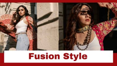 Amruta Khanvilkar’s Fusion Style Has Us In Awe