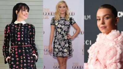 Anne Hathaway, Sydney Sweeney To Reese Witherspoon: A Sight To Behold In Floral Mini Dresses