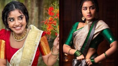 Anupama Parameswaran Goes Desi In Kanjivaram Silk Saree