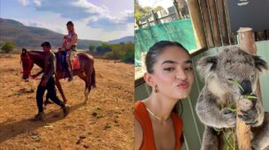 Ashnoor Kaur and Anushka’s Sen are adorable animal lovers, see pics