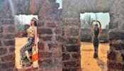 Ashnoor Kaur is ultimate poser queen in backless Bohemian outfit, looks droolworthy at Aguada Fort, Goa