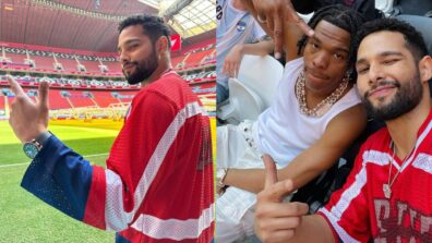 Siddhant Chaturvedi Looks Dapper In Red Oversized T-shirt As He Goes To FIFA World Cup Match 