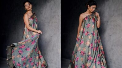 Priya Prakash Varrier gives florals a traditional stir