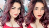 Avneet Kaur is steamy babe in red bodycon adorn, fans in awe