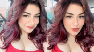 Avneet Kaur is steamy babe in red bodycon adorn, fans in awe