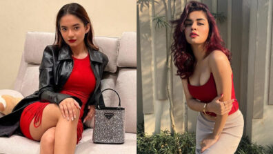 Avneet Kaur Vs. Anushka Sen: Who Is Soaring Mercury Level In Bold Red Ensembles?