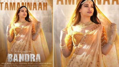 Bandra: Tamannaah Bhatia’s first look from upcoming movie is winning hearts