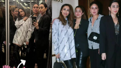 BFF Goals Karisma Kapoor, Malaika Arora, Amruta Arora, And Kareena Kapoor Get Papped At Manish Malhotra’s Party