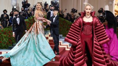 Blake Lively’s Grand Tail Gown Or Gigi Hadid’s Bold Burgundy Coat: Whose Outfit Gives Bewitching Sight Of Fashion Queens?