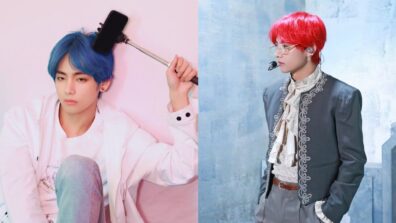 BTS’s V Matches His Hair And Outfit 6 Times