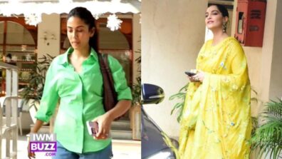 Celeb Spotted: Mira Rajput steps out after morning salon care, Sonam Kapoor is splash of sunshine in yellow suit