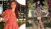 Choose: Keerthy Suresh’s Pink Pop Or Hansika Motwani In Sophisticated Blue Printed: Whose Mini Dress Do You Like?