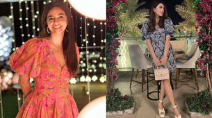 Choose: Keerthy Suresh’s Pink Pop Or Hansika Motwani In Sophisticated Blue Printed: Whose Mini Dress Do You Like?