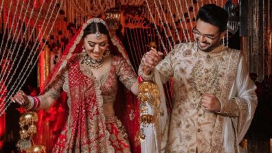 Couple Goals: Hansika Motwani shares unseen snaps from wedding ceremony with Sohael Khaturiya, check out