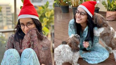 Cuteness Alert: Shraddha Kapoor spreads Christmas cheer with pristine pictures