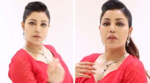 In Pics: Debina Bonnerjee Goes Bold And Sassy In Red Gown