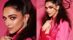 Deepika Padukone aims for pink feast in pantsuit smeared with shimmers