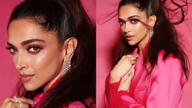 Deepika Padukone aims for pink feast in pantsuit smeared with shimmers