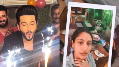 Dheeraj Dhoopar’s advance birthday celebration is wow, Surbhi Chandna begins cooking