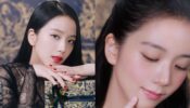 Dior Girl Jisoo Looks Electrifying In Black Ensemble And Bold Red Lipstick