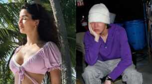 Disha Patani slays internet with burning hot beach look in shorts, BTS member J-Hope says, ‘Thank you…”