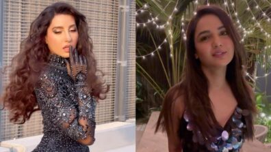 Fashion Battle: Jasmin Bhasin Vs Nora Fatehi: Who’s your ultimate diva in black shimmery dress?