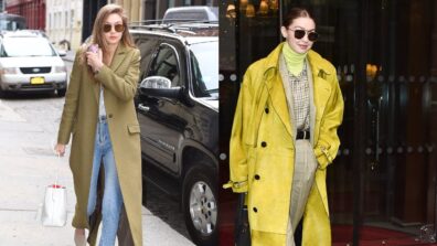 Gigi Hadid’s Comfy Couture In Trench Coats; Check Unseen Pictures