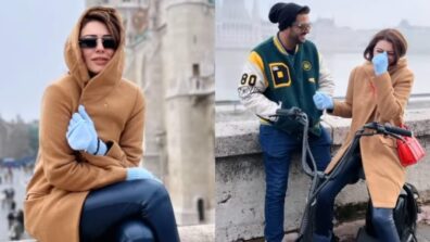 Hansika Motwani and husband Sohael Khaturiya go on romantic bike ride