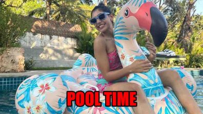 Niti Taylor enjoys pool time, raises heat in ravishing printed pink swimsuit