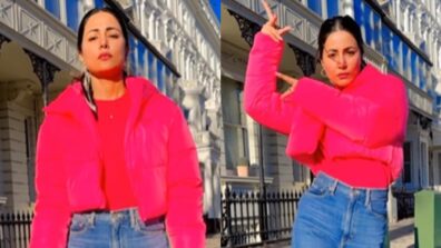 Hina Khan bids colourful adieu to gloomy Wednesday Addams, watch