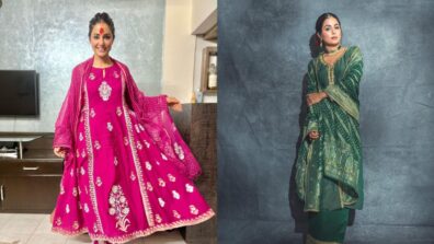 Hina Khan Is Glamourous In Ethnic Sharara Suits, Check Out