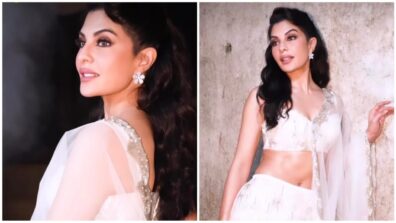 Hot video: Jacqueline Fernandez flaunts her curve with a white lehenga