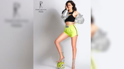 In pics: Ananya Panday looking incredibly trendy in a black and neon sports attire