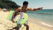 In pics: Farhan Akhtar having blast at beachside for Christmas holiday