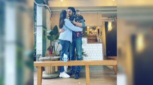 In pics: Kajal Aggarwal kisses Gautam Kitchlu and states, “All I want for Christmas”