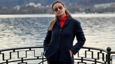 In pics: Namrata Shirodkar looks spectacular in a blazer and wide pants outfit