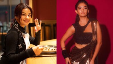 Influencer Update: Avneet Kaur tries authentic Japanese food in Tokyo, Anushka Sen poses like queen in velvet half saree