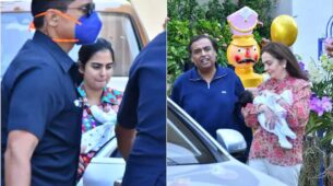 Isha Ambani and Anand Piramal arrive in Mumbai with newborn twins, check out