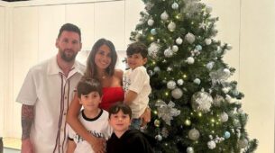 It’s ‘family time’ this Christmas for FIFA World Cup winner Lionel Messi