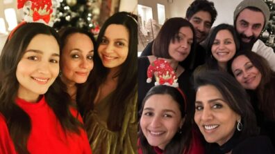 It’s ‘Merry Christmas’ from Ranbir Kapoor, Alia Bhatt and family